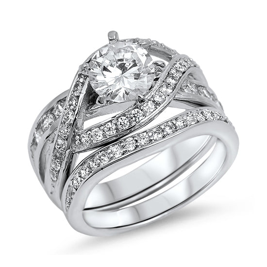 Silver CZ Ring