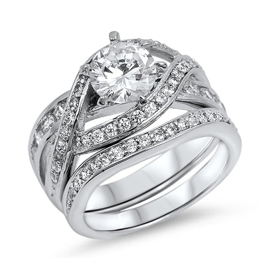 Silver CZ Ring