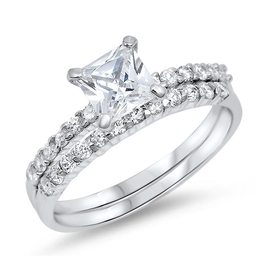 Silver CZ Ring