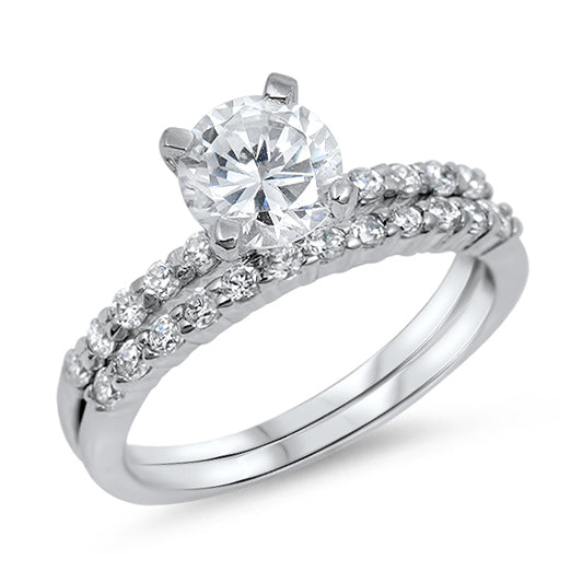 Silver CZ Ring