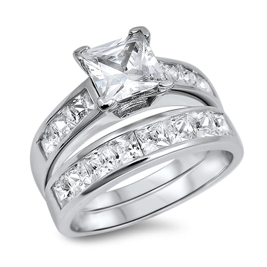 Silver CZ Ring