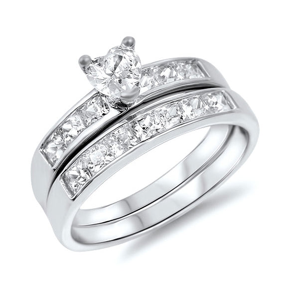 Silver CZ Ring