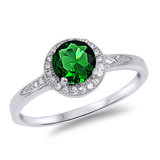 Silver CZ Ring