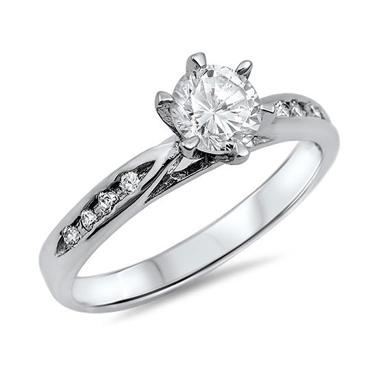 Silver CZ Ring