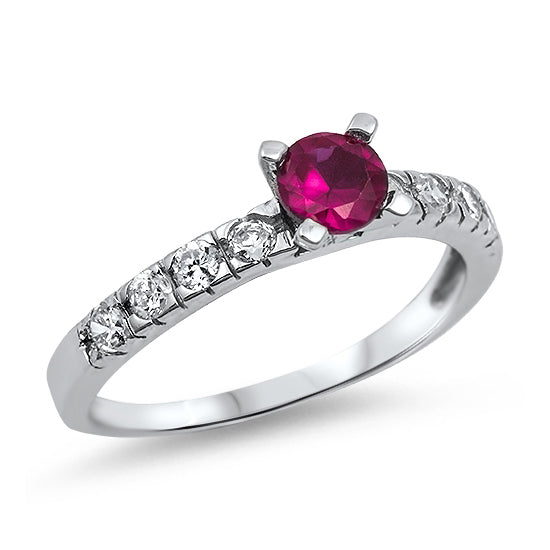 Silver CZ Ring