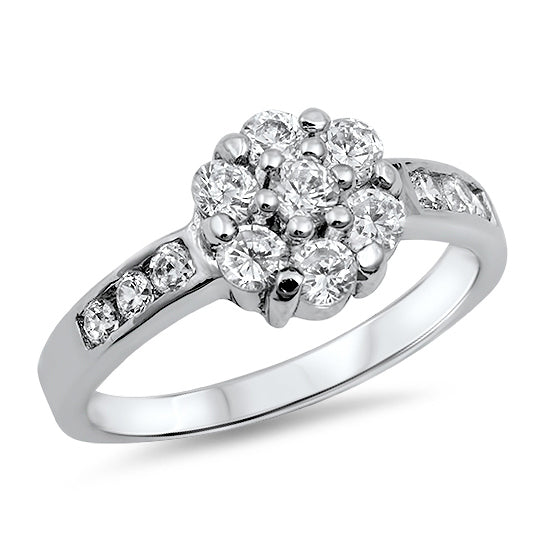 Silver CZ Ring