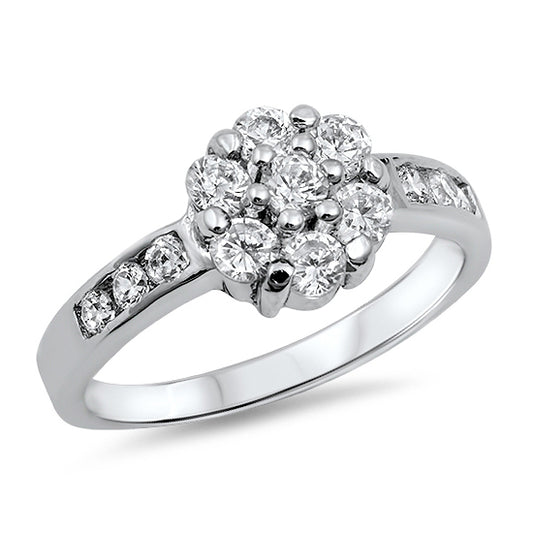 Silver CZ Ring