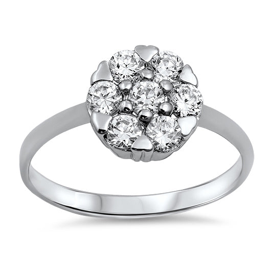 Silver CZ Ring