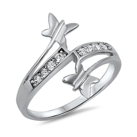 Silver CZ Ring