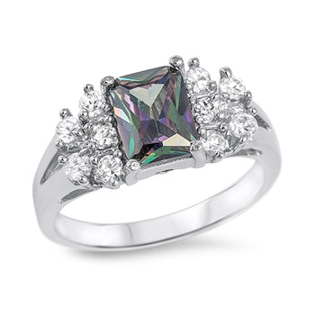 Silver CZ Ring