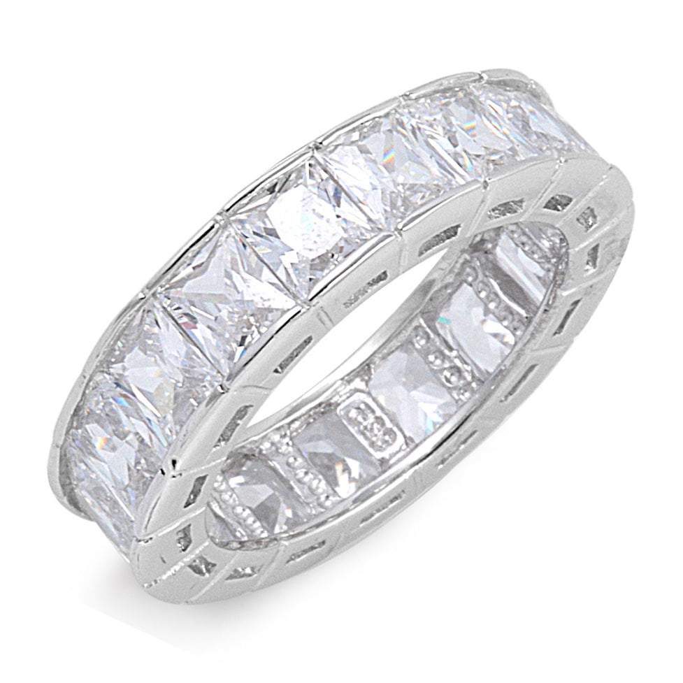 Silver CZ Ring