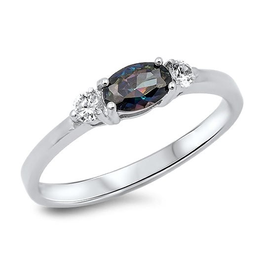 Silver CZ Ring