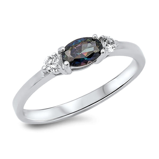 Silver CZ Ring