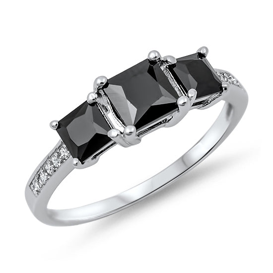 Silver CZ Ring