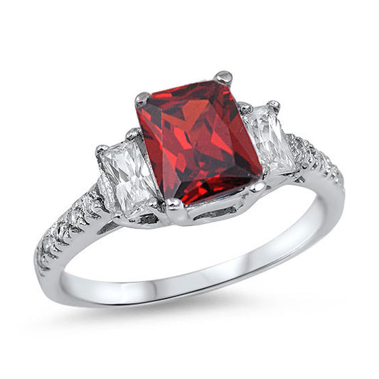Silver CZ Ring