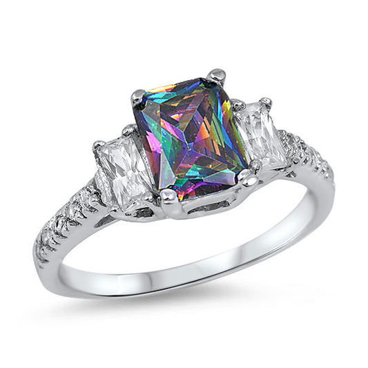 Silver CZ Ring