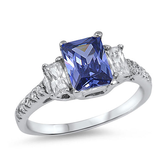 Silver CZ Ring