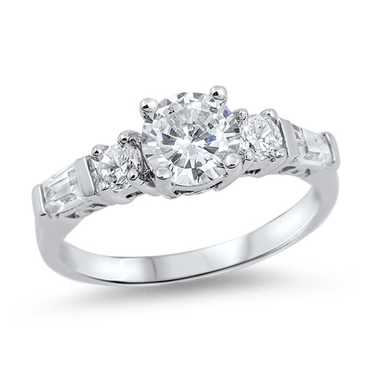 Silver CZ Ring