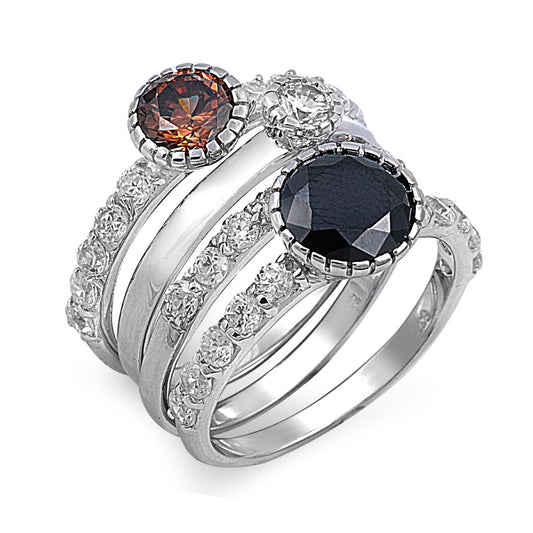Silver CZ Ring