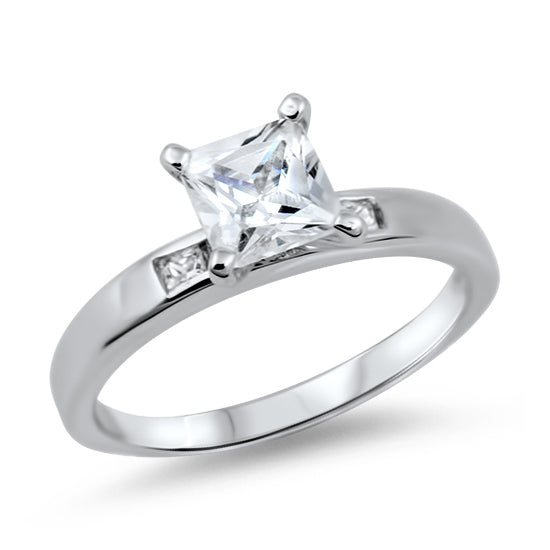 Silver CZ Ring