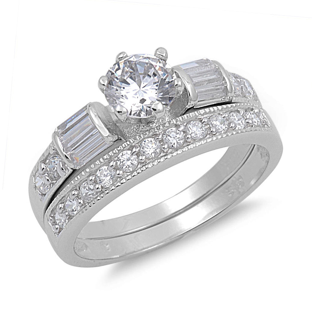 Silver CZ Ring