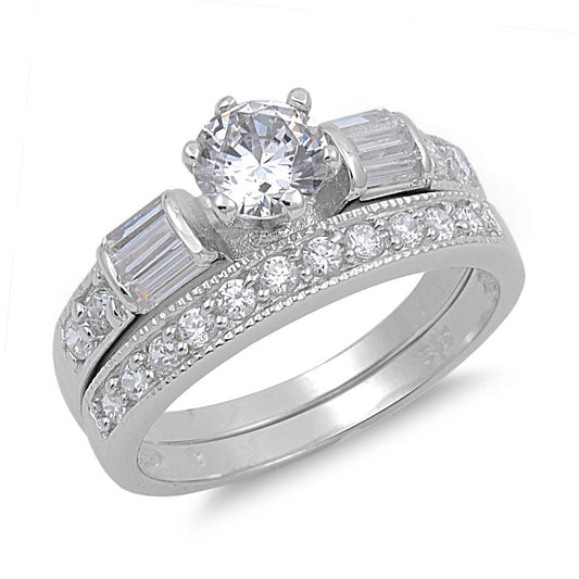 Silver CZ Ring