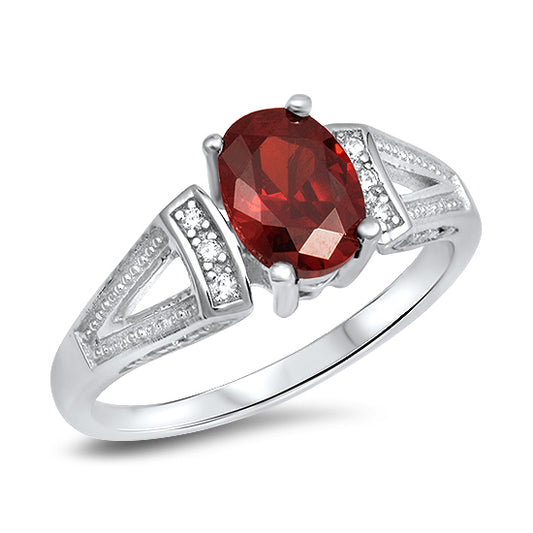 Silver CZ Ring
