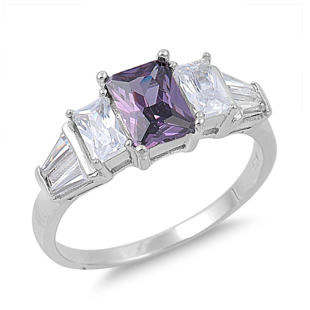 Silver CZ Ring