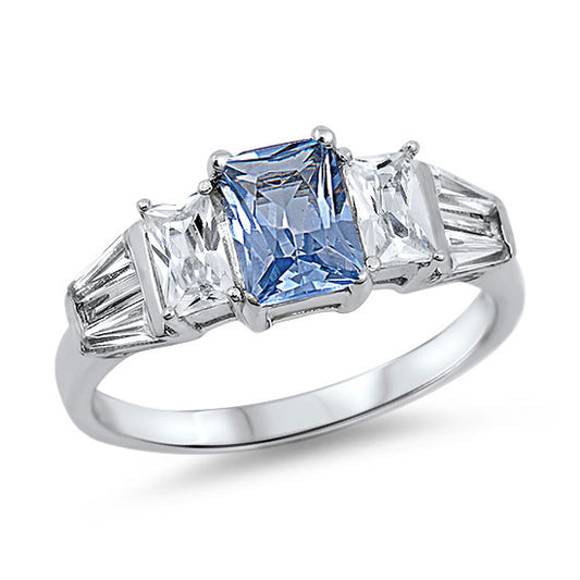 Silver CZ Ring
