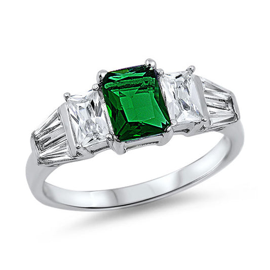 Silver CZ Ring