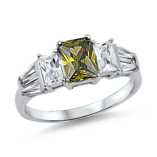 Silver CZ Ring