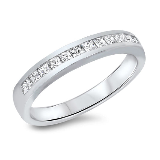 Silver CZ Ring