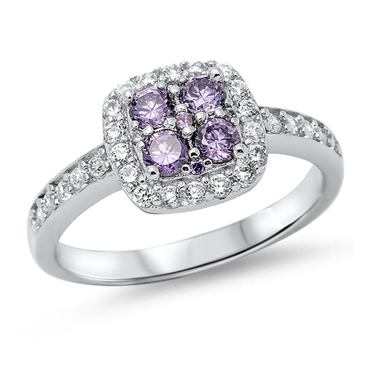Silver CZ Ring