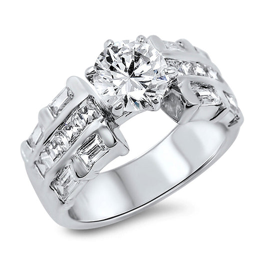 Silver CZ Ring