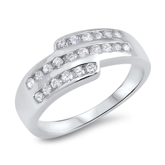 Silver CZ Ring