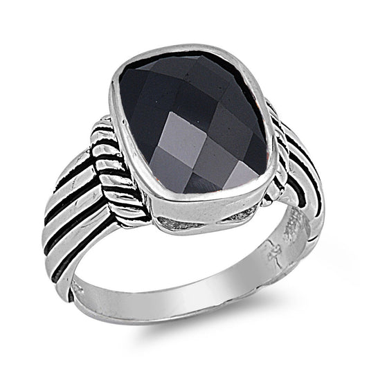 Silver CZ Ring