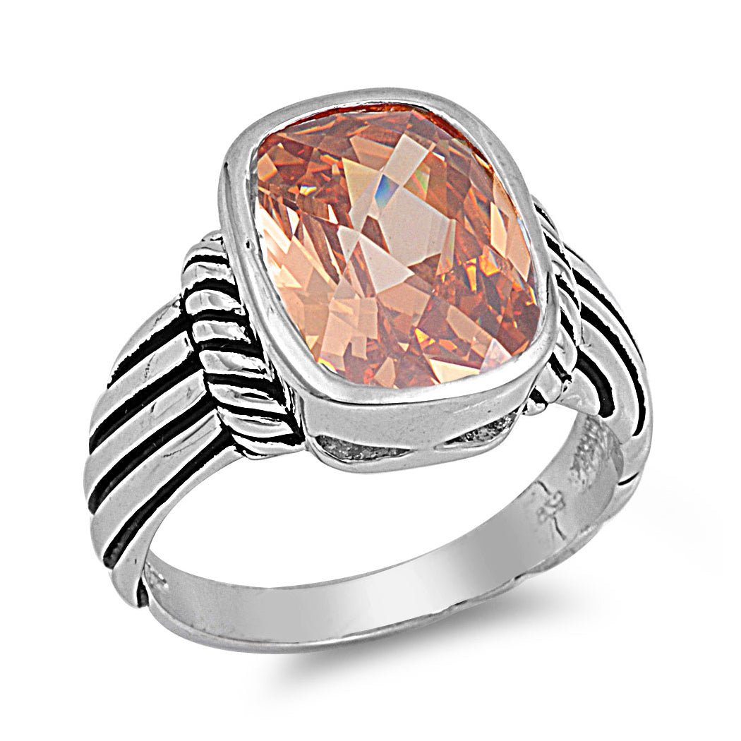 Silver CZ Ring