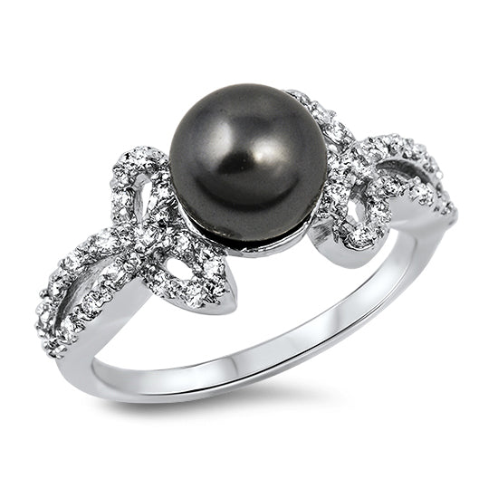Silver CZ Ring