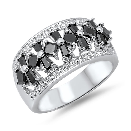 Silver CZ Ring