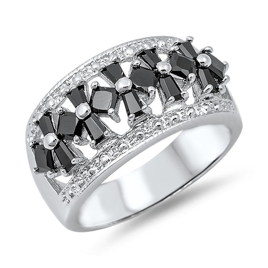 Silver CZ Ring