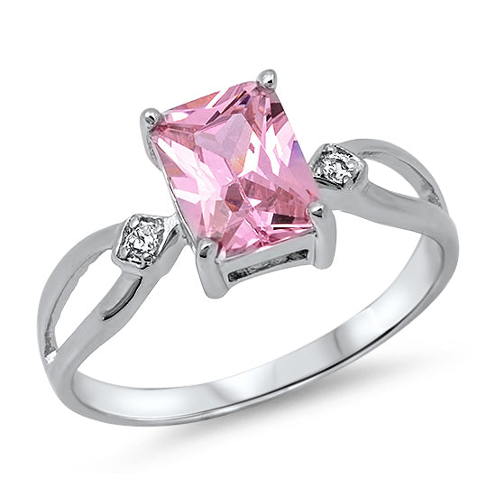 Silver CZ Ring