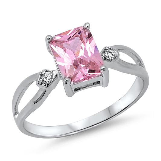 Silver CZ Ring