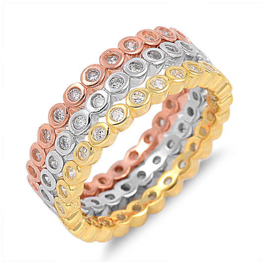 Silver CZ Ring