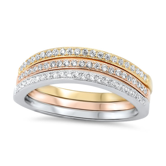 Silver CZ Ring
