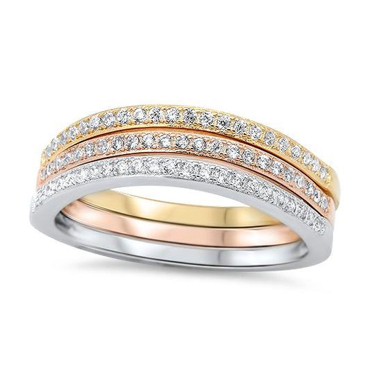 Silver CZ Ring