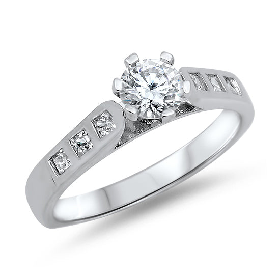 Silver CZ Ring