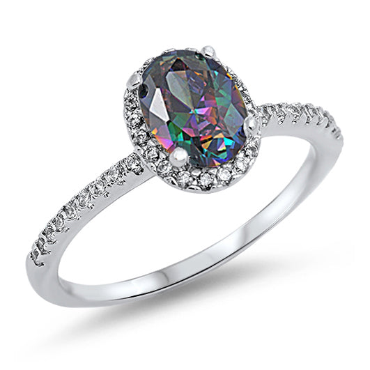 Silver CZ Ring