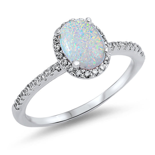 Silver CZ Ring