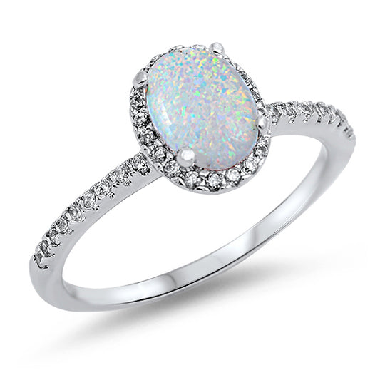 Silver CZ Ring