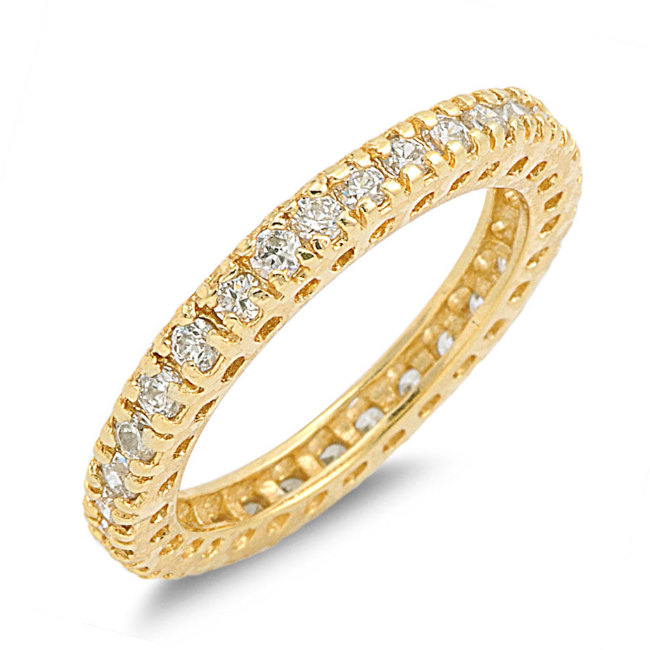 Silver CZ Ring